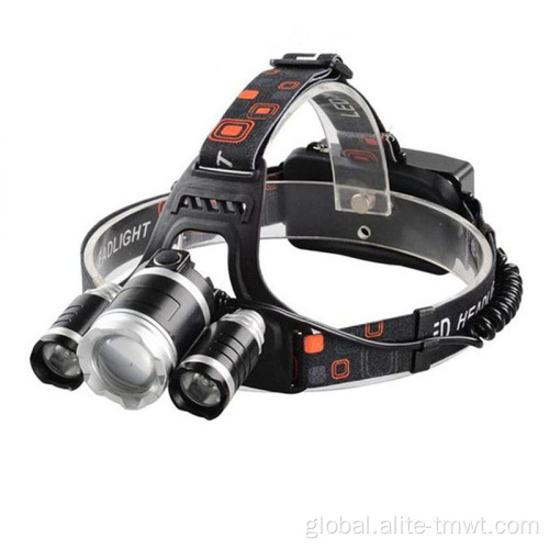 18650 Rechargeable Headlamp Best head flashlight T6 LED High Power battery Rechargeable Adventure headlamp Manufactory